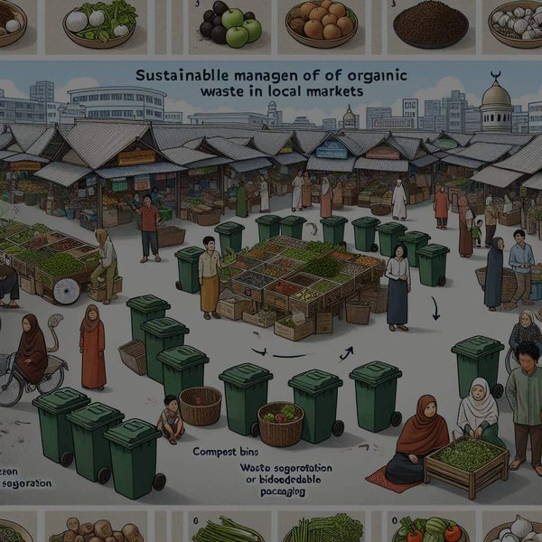 Quelles stratégies pour la gestion durable des déchets organiques dans les marchés locaux ?